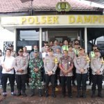 Kunjungi Polsek Dampit, Kapolres Malang Pastikan Kamtibmas Kondusif