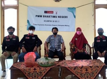 Bawa Program Optimalisasi Wisata, Mahasiswa PMM UMM Disambuat Baik Oleh Warga Mahasiswa PMM UMM Desa Toyomarto