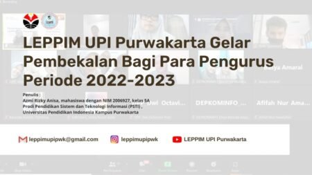 Tingkatkan Skill, LEPPIM UPI Purwakarta Gelar Pembekalan Pengurus 2022-2023 Pembekalan anggota pengurus Leppim UPI Purwakarta