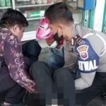 Quick Respon Patwal Polres Malang Evakuasi Seorang Kakek Korban Laka Tunggal