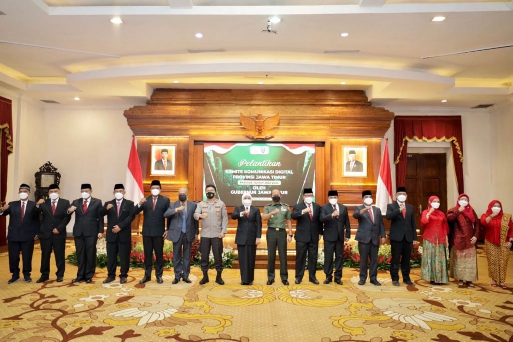 Siapkan Pemilu, Forkopimda Jatim Bersama Dewan Ketahanan Nasional Lakukan Koordinasi Forkopimda Jawa Timur mengikuti Koordinasi dengan Dewan Ketahanan Nasional persiapan pemilu, Kamis (30/6/2022)