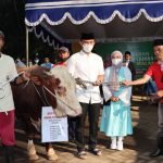 Idul Adha 1443 H, Polres Malang Salurkan Puluhan Hewan Kurban