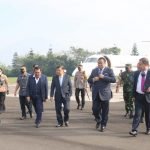 Kapolres Malang Sambut Kedatangan Wakil Presiden RI Ke-12 Jusuf Kalla
