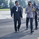 Kapolres Malang Sambut Hangat Kedatangan Menteri Pertanian Syahrul Yasin Limpo