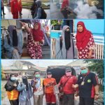 Cegah DBD, Puskesmas Margadadi Bersama Mahasiswa KKN UPI Lakukan Fogging
