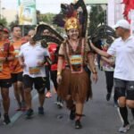 Potret Keseruan Friendship Run Borobudur Marathon 2022