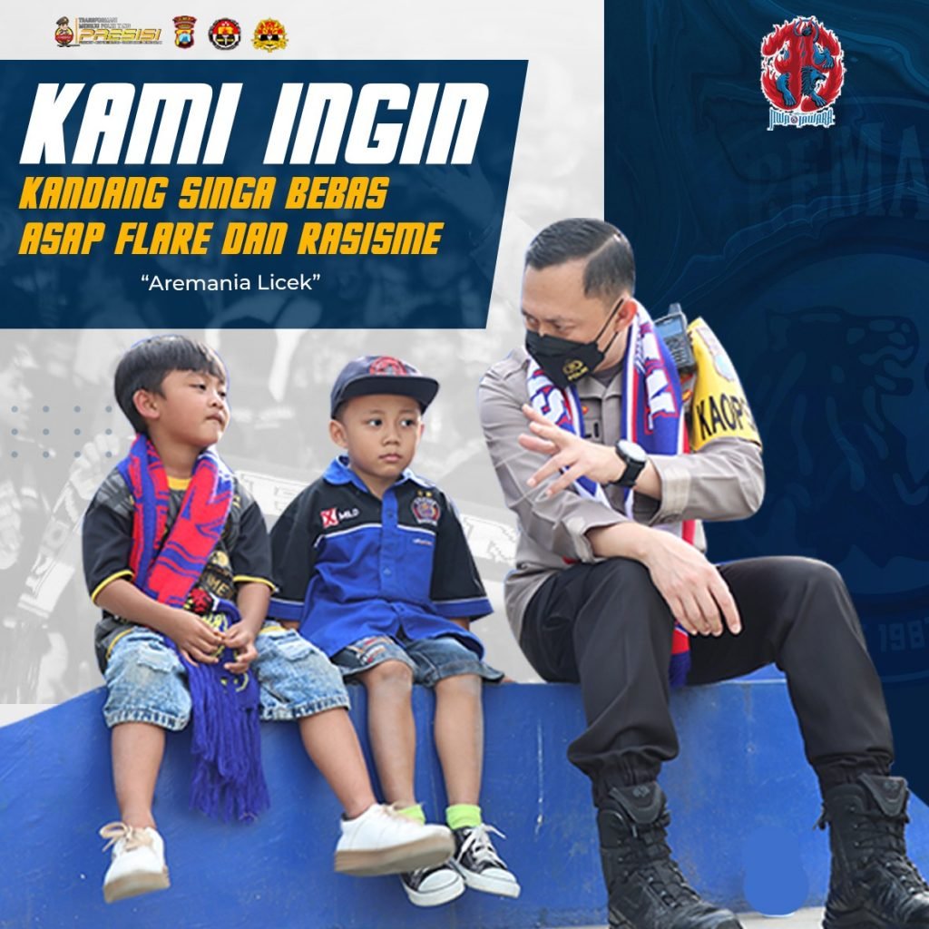 Pertandingan Liga 1, Polres Malang Berikan Imbauan Tribun Bebas Flare dan Rasisme Pertandingan Liga 1, Polres Malang Berikan Imbauan Tribun Bebas Flare dan Rasisme