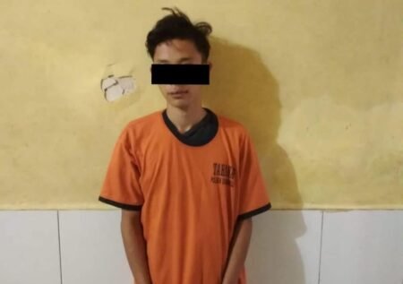 Lakukan Penipuan COD Ponsel, Pemuda Ini Harus Berurusan dengan Polisi Kapolres Malang AKBP Ferli Hidayat SH SIK MH melalui Kapolsek Gondanglegi, Kompol Pujiyono SH, Selasa (9/8/2022) siang, mengamankan pelaku tindak pidana penipuan. Modus pelaku saat COD