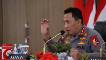 Kapolri Listyo Sigit Perintahkan Berantas Perjudian dan Pembekingnya Ilustrasi Kapolri Jenderal Listyo Sigit Prabowo perintahkan jajarannya berantas perjudian dan pembekingannya / humas mabes polri