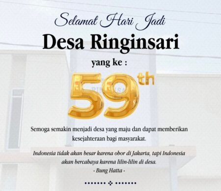 Hari Jadi ke-59, Ini Harapan Pemuda Desa Ringinsari Pamflet Hari Jadi Desa Ringinsari Sumbermanjing Wetan