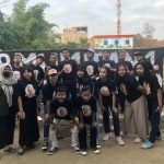 Semarak HUT Kemerdekaan Ke-77, Ganjar Milenial Center (GMC) Kota Malang gelar jalan sehat dan bazar UMKM.