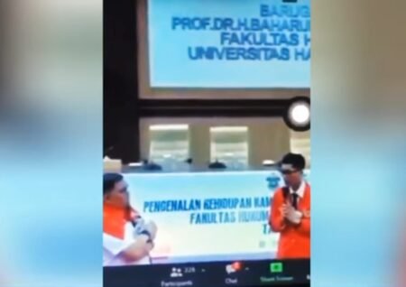 Viral Mahasiswa Unhas Mengaku Non-biner dan Diusir Dosen, Apa Artinya? Video viral mahasiswa Unhas mengaku dirinya bukan laki-laki maupun perempuan, alias 'non-biner', 'non-binary', atau 'gender neutral / tangkapan layar video viral mahasiswa Unhas