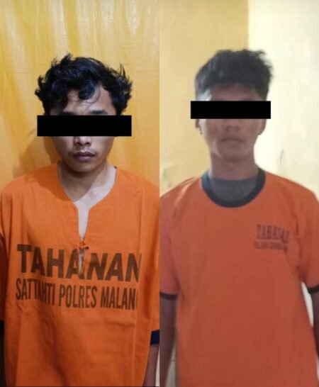 Polsek Gondanglegi Ungkap Transaksi Narkoba Sistem Ranjau, 2 Remaja Jadi Tersangka Dua remaja pelaku penyalahgunaan Narkoba yang berhasil diringkus Unit Reskrim Polsek Gondanglegi