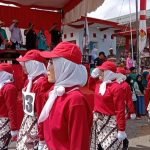 Potret Pelaksanaan Gerak Jalan PKK Dasawisma Desa Tlogosari, Peringati HUT RI