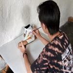 Tren Sepatu Lukis Marak di Tuban, Banyak Digandrungi Anak Muda