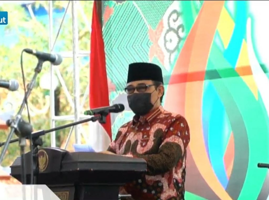 Ratusan Rombongan Ikuti Pawai MTQ XXX Kabupaten Pamekasan Sekretaris Daerah (Sekda), Totok Hartono sekaligus Ketua Lembaga Pengembangan Tilawatil Qur'an (LPTQ) Kabupaten Pamekasan / dok. Pemkab Pamekasan
