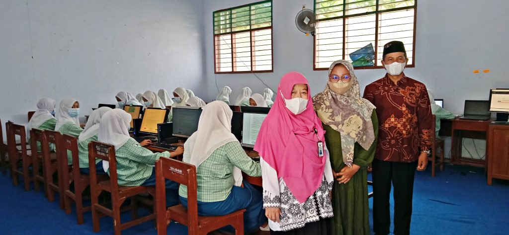 SMA An Nur Antusias Hadapi ANBK Antusiasme SMA An Nur hadapi Asesmen nasional berbasis komputer (ANBK) / ist