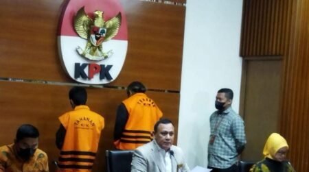 KPK Tetapkan Hakim Agung MA Sudrajad Dimyati sebagai Tersangka KPK 10 tersangka kasus dugaan suap pengurusan perkara di Mahkamah Agung (MA). Antara/Benardy Ferdiansyah