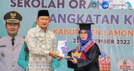 Potret Pelaksanaan Sekolah Orang Tua Hebat Cegah Stunting Wisuda Sekolah Orang Tua Hebat (STOH) Lamongan di Aula Gajah Mada, Pemda Lamongan Lt. 7, Rabu (21/9) / dok. Pemkab Lamongan