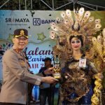 Kapolres Malang Beri Dukungan Kegiatan UMKM RISGO di Acara Malang Night Carnival
