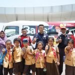 Bus Sekolah Bagi Pelajar Terdampak Pembangunan Bandara Kediri Mulai Beroprasi