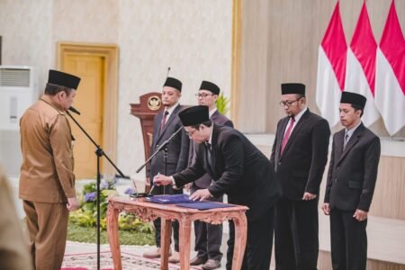 Ini Dia Wajah Pimpinan Baznas Jember, Baru Dilantik Pimpinan Badan Amil Zakat Nasional atau Baznas Kabupaten Jember masa bakti 2022-2027 / ipf