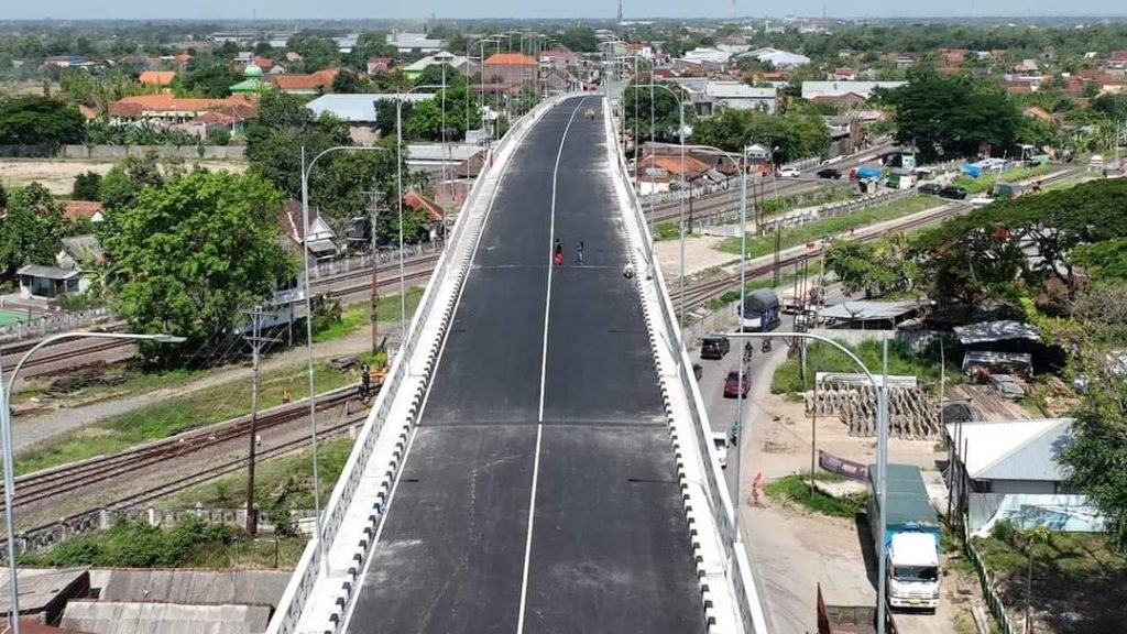 Pembangungan Rampung, FO Ganefo Bakal Beroperasional Penuh Oktober Jembatan layang (Fly Over) Ganefo, Mranggen-Demak / dok. Pemprov Jateng