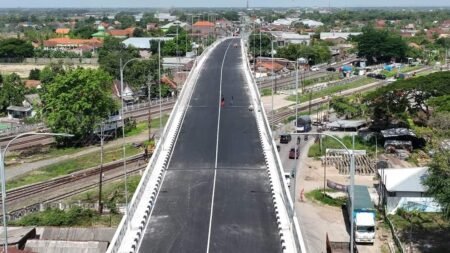 Pembangungan Rampung, FO Ganefo Bakal Beroperasional Penuh Oktober Jembatan layang (Fly Over) Ganefo, Mranggen-Demak / dok. Pemprov Jateng