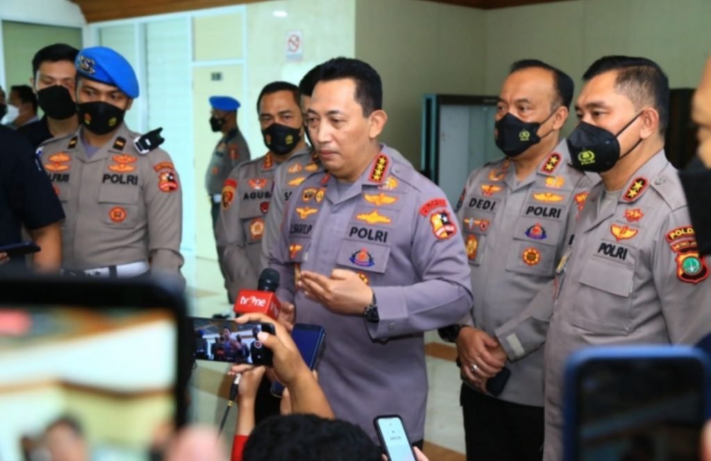 Soal Pelanggaran Anggota, Kapolri: Langsung Saya Copot Kapolri Listyo Sigit Prabowo/ tribatanews