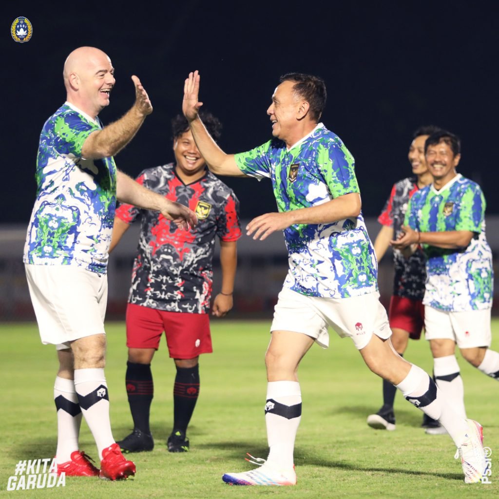 Aksi Fun Football PSSI FIFA Tuai Kritikan, Mulai Kaesang Hingga Susi Pudjiastuti Fun Football PSSI FIFA/ dok. PSSI