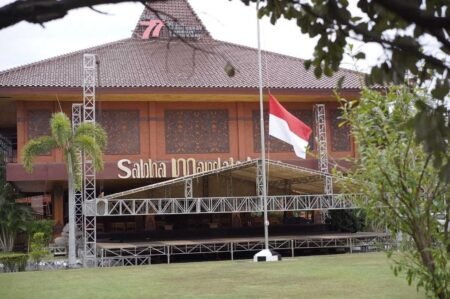 Gelar Kirab Pancasila, Pemkot Mojokerto Bakal Gelar Pertunjukan Wayang Kulit Pendopo Shaba Mandala Tama rencana tempat pagelaran wayang kulit / Dit