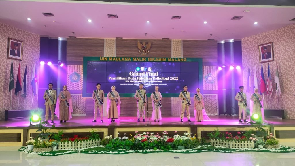 Pemilihan Duta Fakultas Psikologi Uin Malang Kembali Digelar, Ini Dia Pemenangnya Finalis Pemilihan Duta Fakultas Psikologi Universitas Islam Negeri (UIN) Maulana Malik Ibrahim Malang / ist