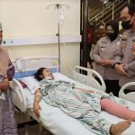 Hari Pertama Bertugas, Kapolres Malang Besuk Korban Tragedi Kanjuruhan di RSUD Kanjuruhan