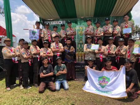 Menolak Menyerah, Pramuka SMA An Nur Panen Gelar Di Dua Kejuaraan Tim Pramuka SMA An Nur panen gelar juara / istimewa