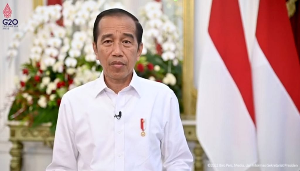 Jokowi Umumkan FIFA Tak Sanksi Sepakbola Indonesia Presiden Joko Widodo berikan keterangan terkait surat FIFA / Tangkapan Layar Kanal YouTube Skretariat Presiden