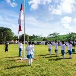 Kompak, MWCNU Sumawe Gelar Upacara Hari Santri Bareng Lembaga Pendidikan