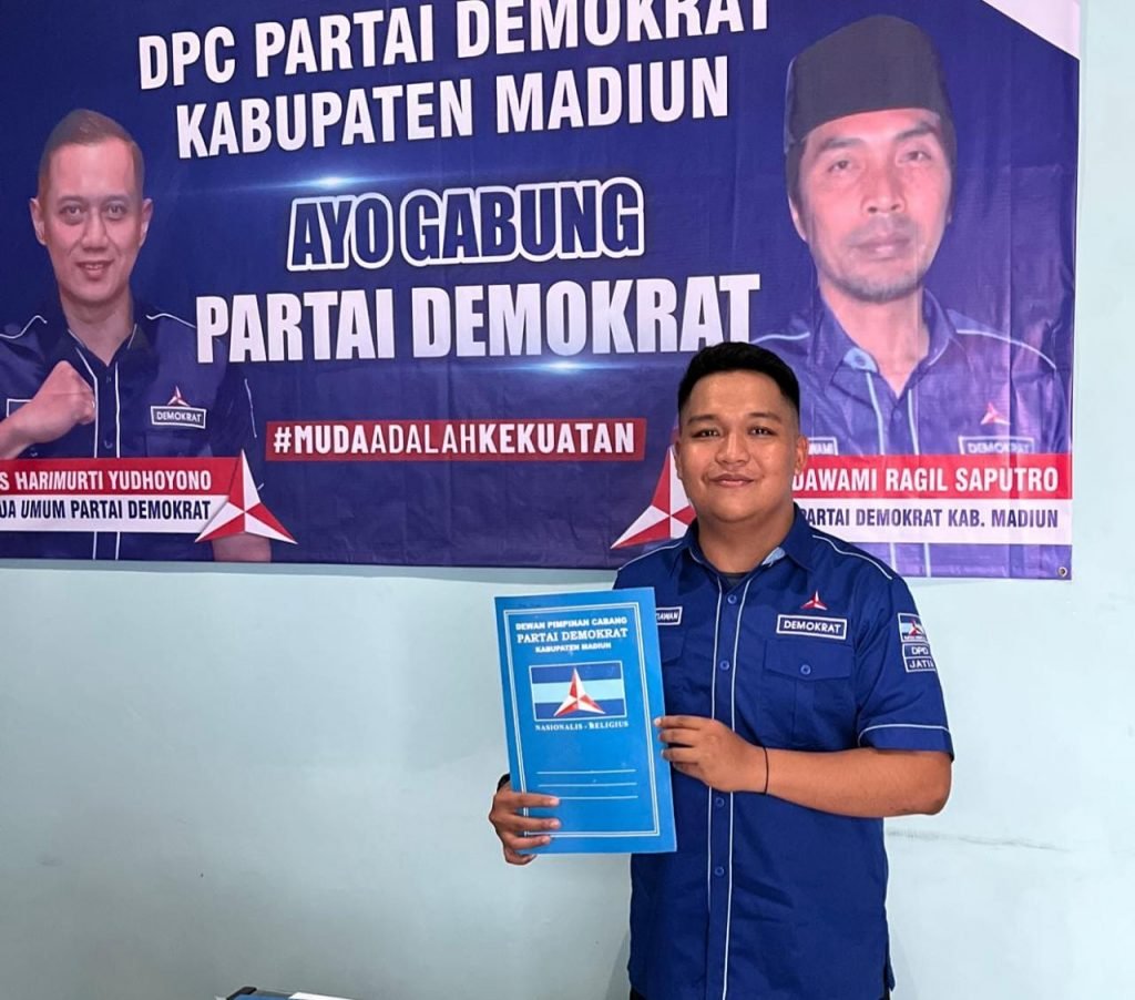 Andi Setiawan, Kader Millenial Demokrat Jatim Resmi Ikuti Pileg 2024 Andi Setiawan, kader Millenial DPD Partai Demokrat Jatim