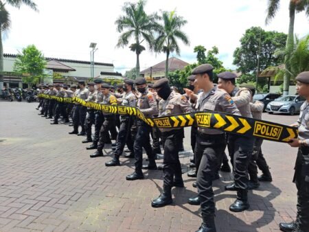Tingkatkan Kemampuan Personel, Polres Malang Gelar Pelatihan Dalmas pelatihan Pengendalian Massa (Dalmas) Polres Malang / Humas Polres Malang