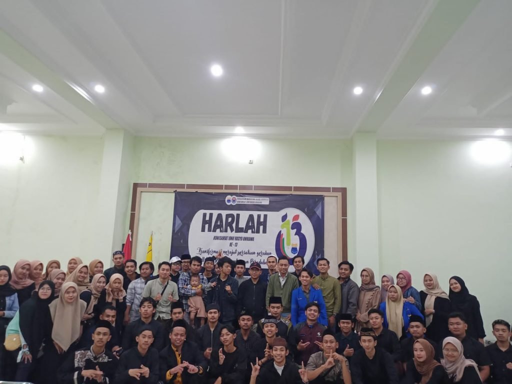 Harlah PMII Komisariat Ibnu Rusyd Unikama Ke – 13 Mengangkat Tema” Transformasi Gerakan PMII Ibn Rusyd Membangun Peradaban”. harlah PMII Unikama
