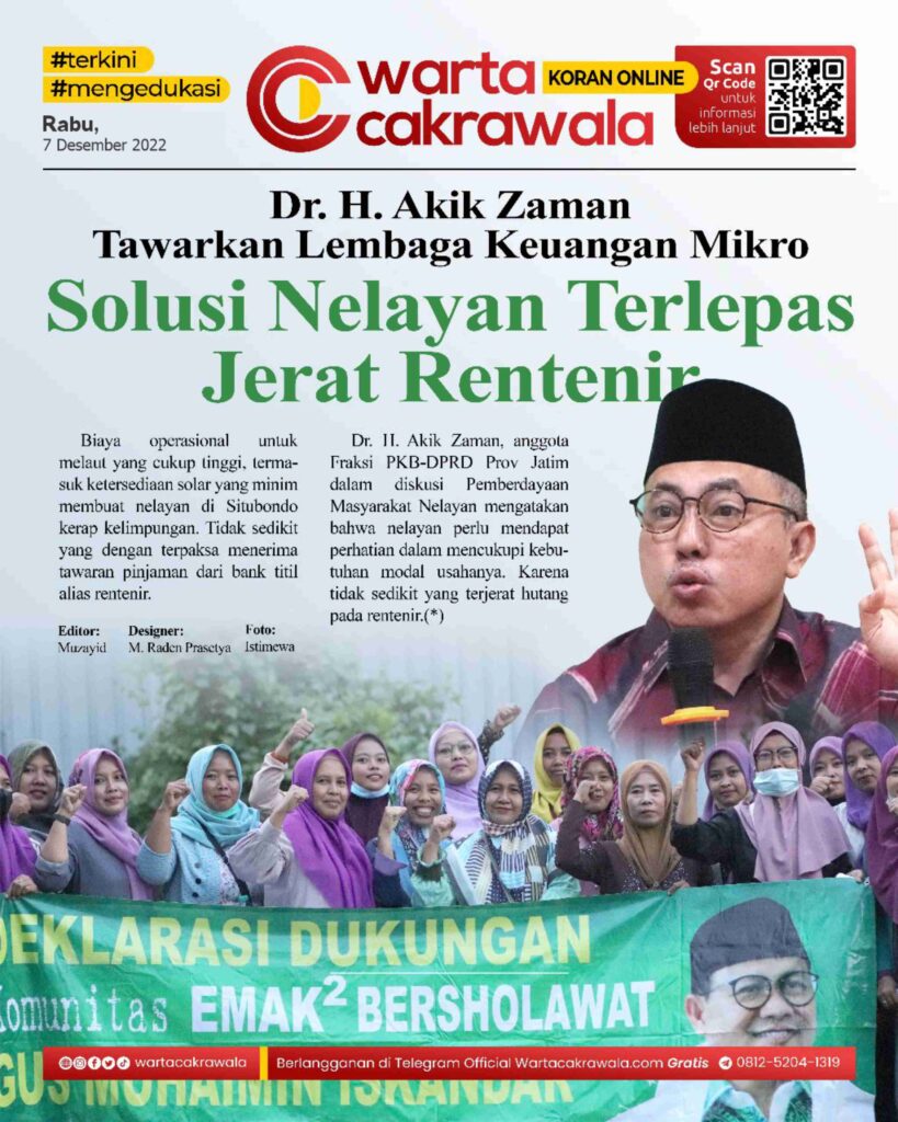 Dr. H. Akik Zaman Tawarkan Lembaga Keuangan Mikro, Solusi Nelayan Terlepas Jerat Rentenir Dr. H. Akik Zaman