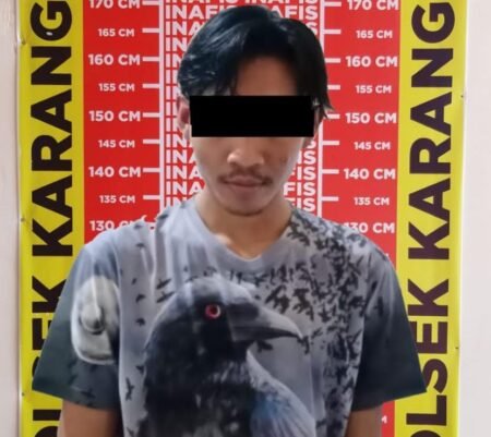 Polisi Ciduk Kurir Narkoba di Karangploso Malang Seorang pemuda berinisial MA (21) kurir narkoba ditangkap polisi Karangploso / Istimewa