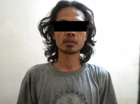 Curi Motor Tetangga, Pemuda Jabung Diamankan Polisi Pemuda asal Jabung gasak motor tetangga / humas polres malang