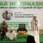 Seminar Internasional Bersama Prof Khaled Pendidikan dalam Persefektif Al-Qur’an