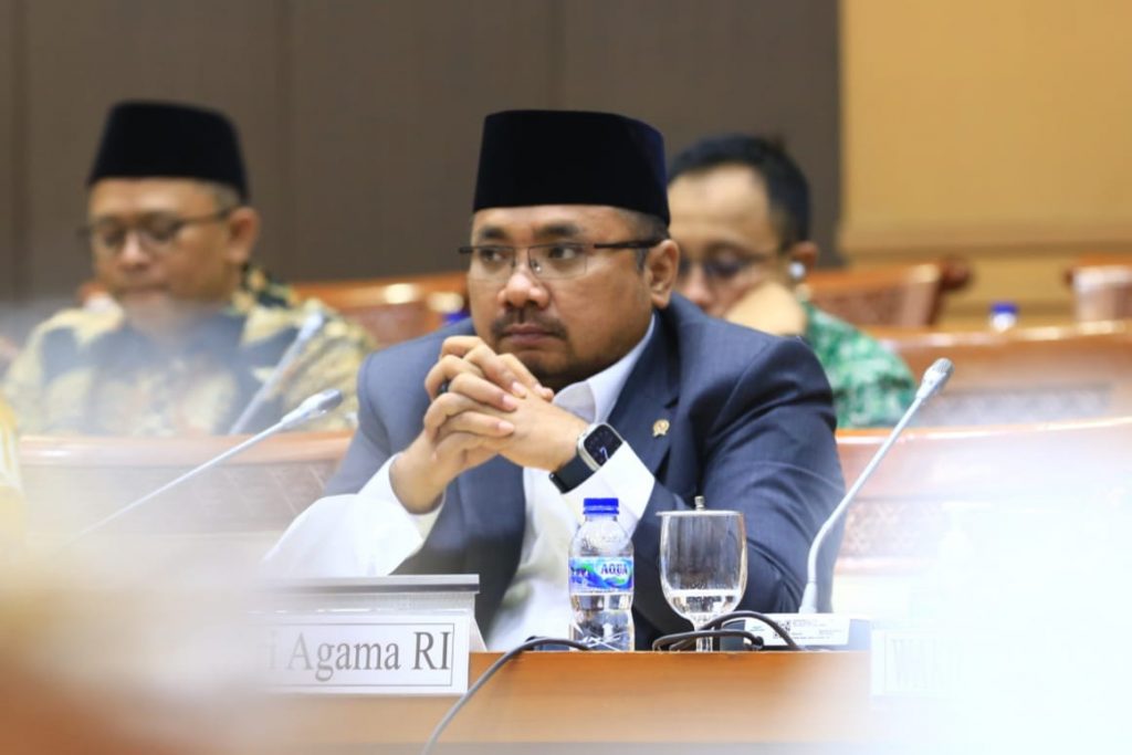 Kemenag Usulkan Biaya Haji Rp69 Juta per Jemaah Menteri Agama (Menag) Yaqut Cholil Qoumas / dok. Kemenag