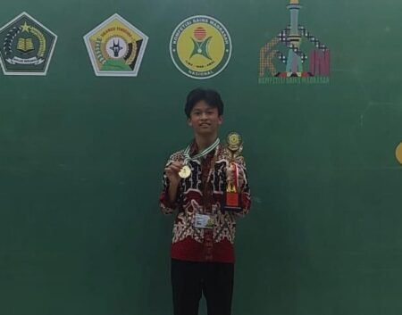 SMP Islam Bani Hasyim Persembahan Mendali Emas KSM Pertama Untuk Kabupaten Malang Muhammad Irsyad Asrif