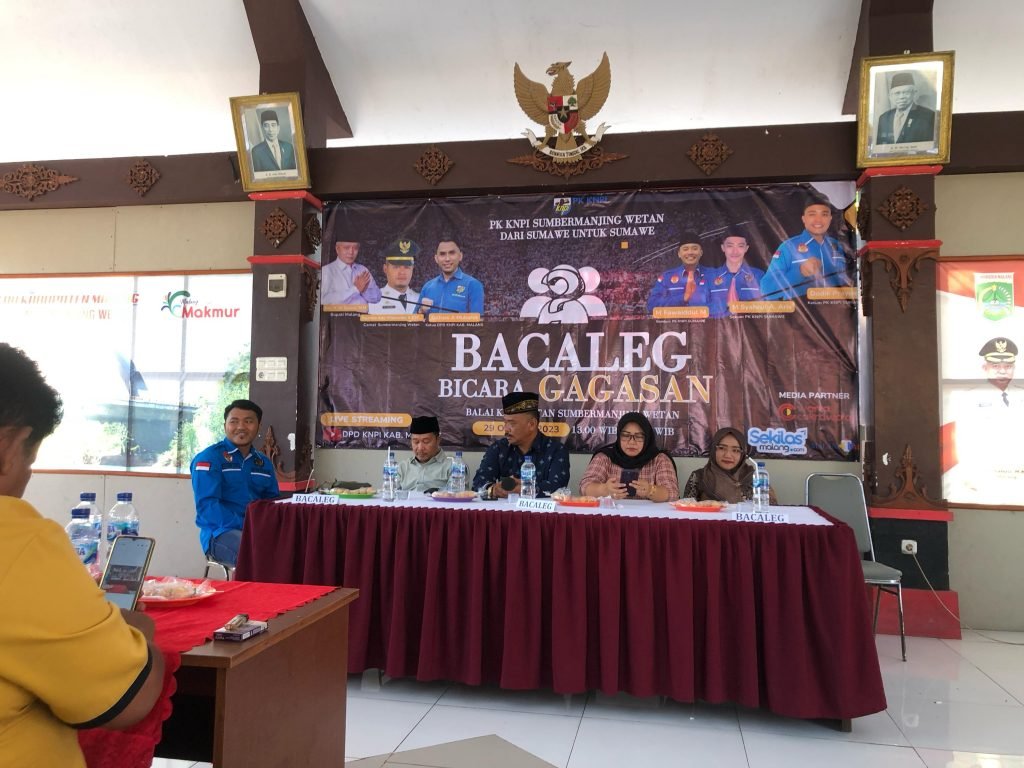 Gali Gagasan Bacaleg, PK KNPI Sumawe Gelar Dialog Interaktif Dialog Interaktif Bacaleg DPRD Kabupaten Malang dari Wilayah Sumbermanjing Wetan