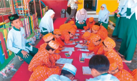SD Islam Bani Hasyim Ajak Siswa Berbagi Ilmu dan Kebahagian di Bulan Suci Ramadhan