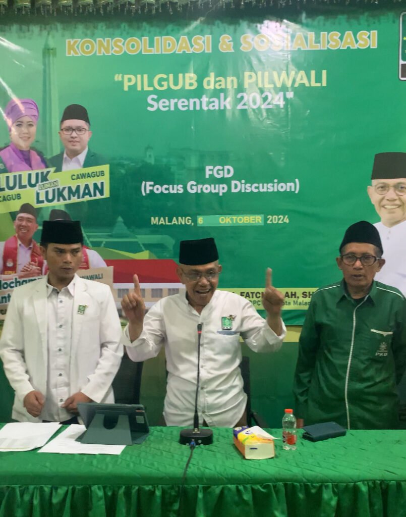 DPC PKB Kota Malang Gelar Launching Pelatihan Saksi Pasangan Gubernur LUMAN untuk Pilkada 2024