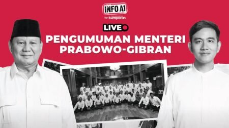Berikut Susunan Lengkap Mentri Kabinet Merah Putih Prabowo-Gibran List Nama Mentri Kabinet Prabowo -Gibran Gambar by : kumparan