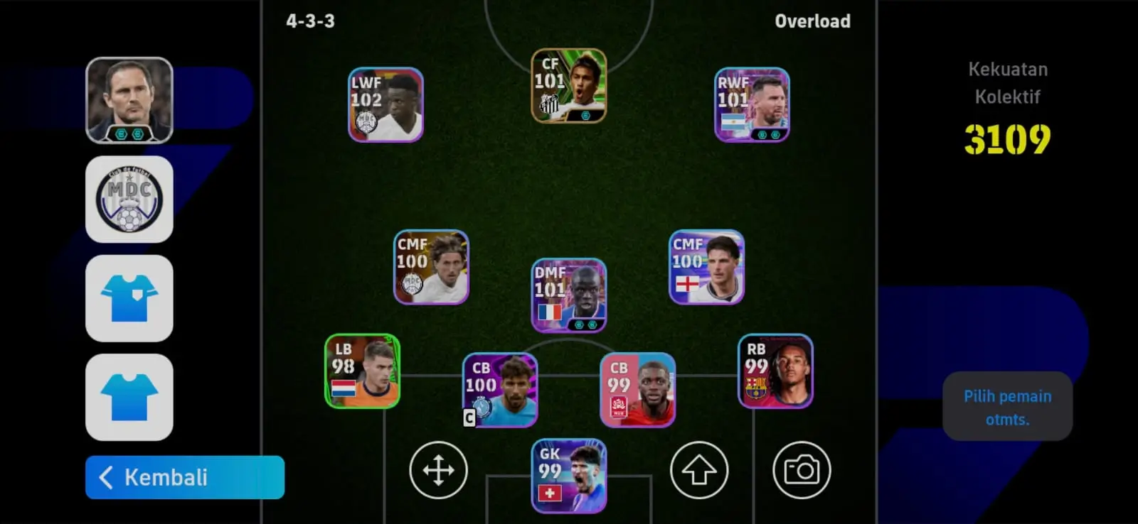 Suka Kuasai Bola di eFootball? Ini Formasi yang Bisa Dicoba